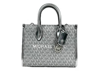 Michael Kors - Women's Mirella Signature Top Zip Tote Bag Small