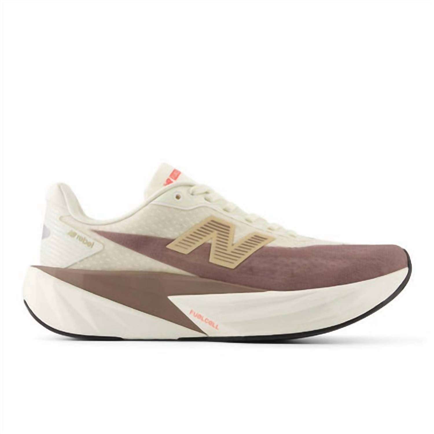 New Balance Women's Fuelcell Rebel V5 Shoes in angora 1 - women's sneaker