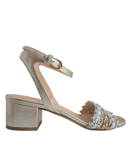 Agl - Women's Lala Straw Strap Sandal