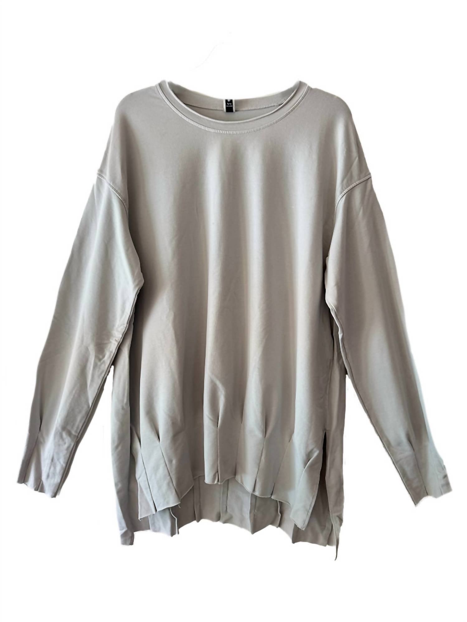 European Culture - Pleated Sweatshirt