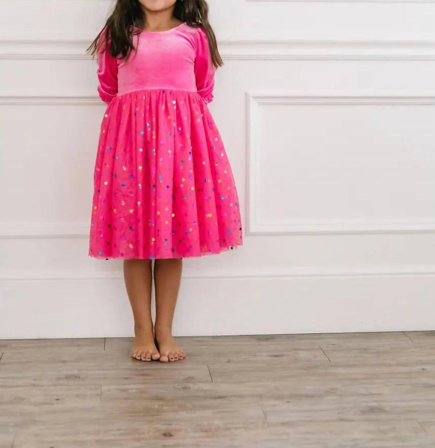 Ollie Jay - Diana Dress in Confetti Pop