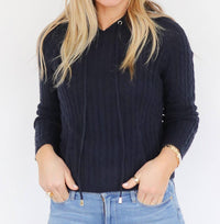 Burgess Sweaters - Kitty Cable Hoodie