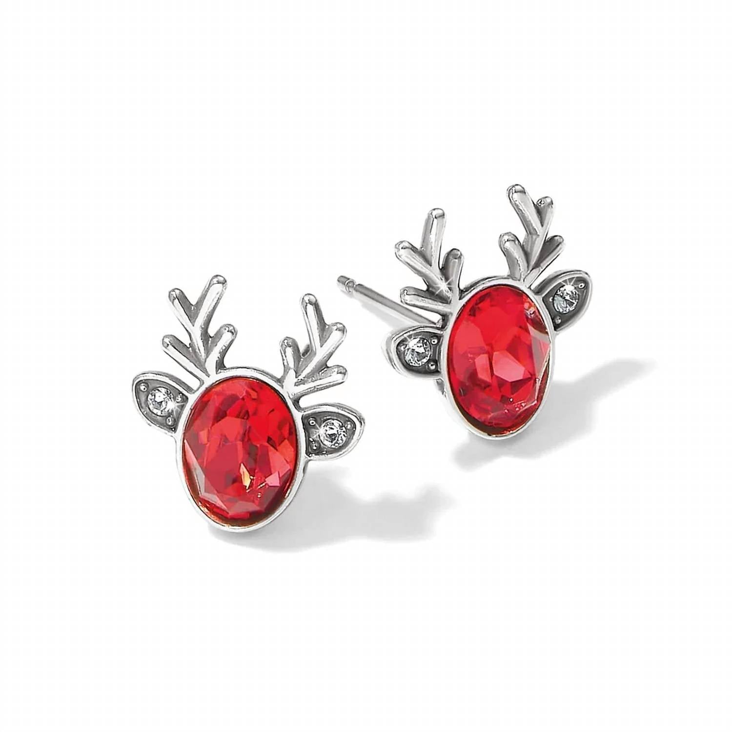 Brighton - Women's Reindeer Glitz Mini Post Earrings