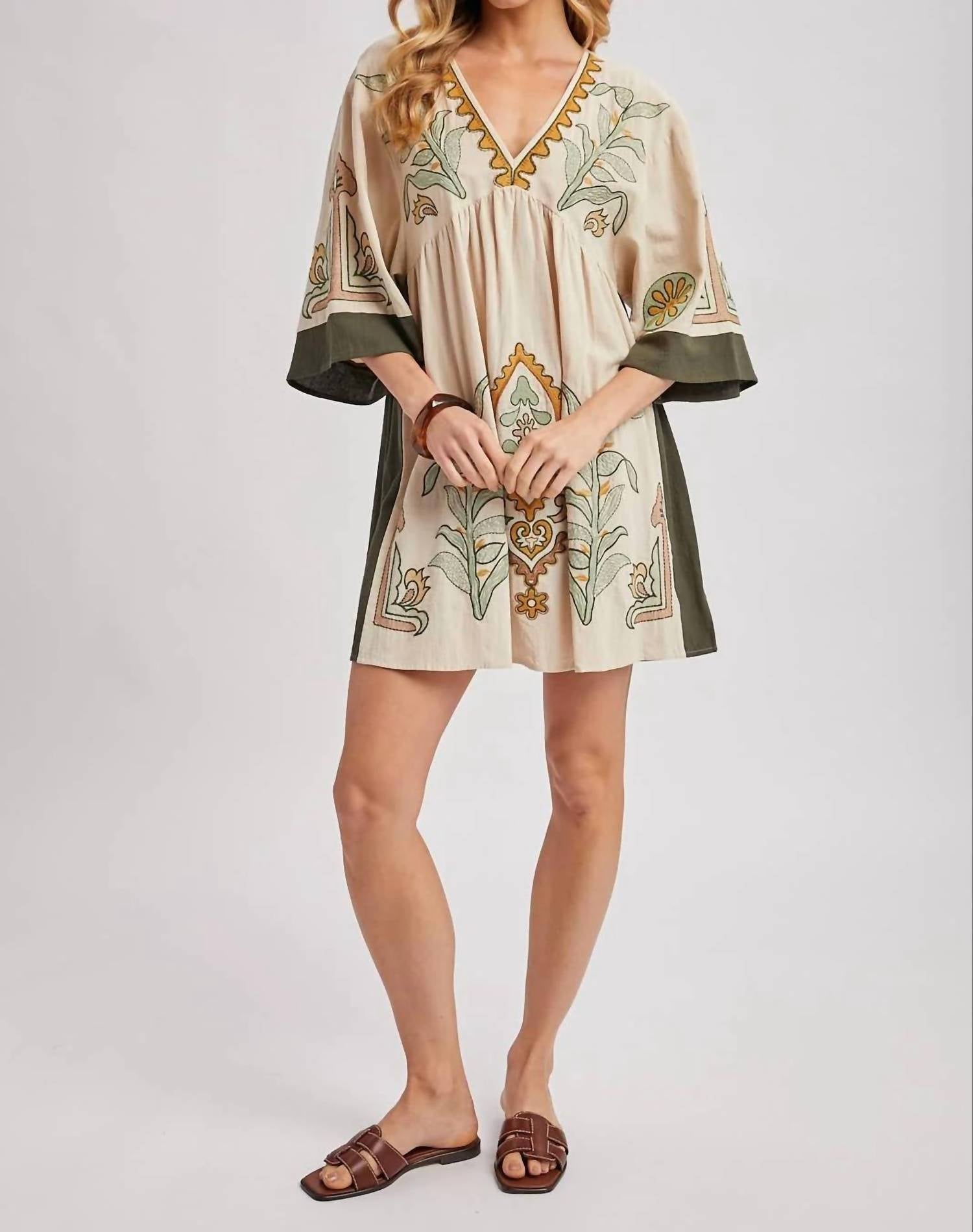 Bluivy - Boho Babydoll Dress