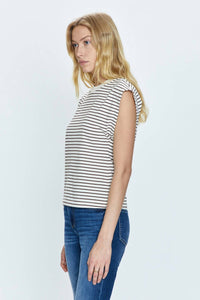 Pistola - Marina Wide Shoulder Muscle Tee Top