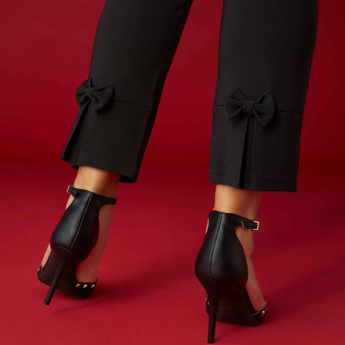 Coco + Carmen - Georgie Bow Back Detail Pant