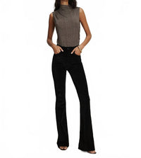 Veronica Beard Mylie Sleeveless Top in dark acorn multi 1 - women's tank top
