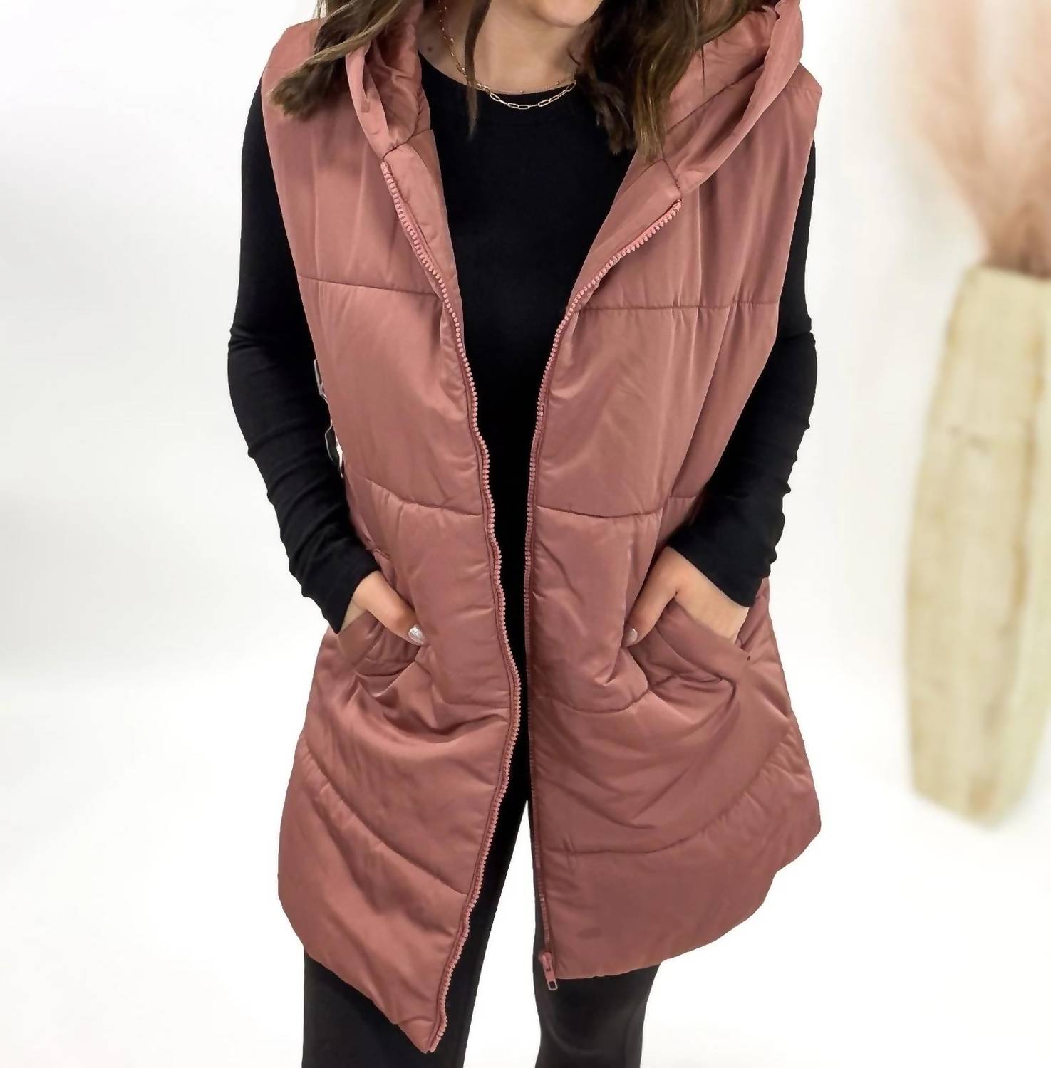 Staccato - Long Puffer Vest