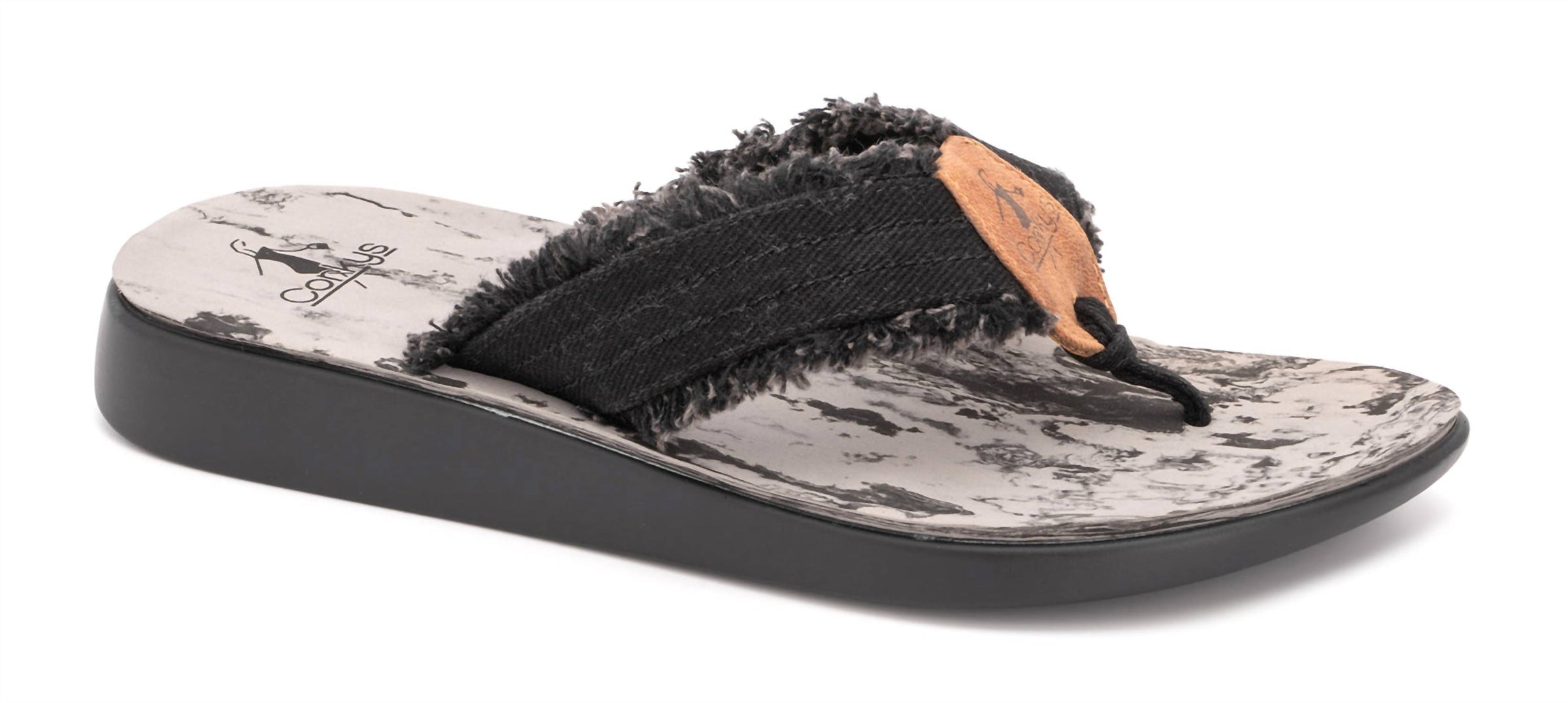 Corkys Footwear - Women's Shaved Ice Frayed Edge Flip Flops