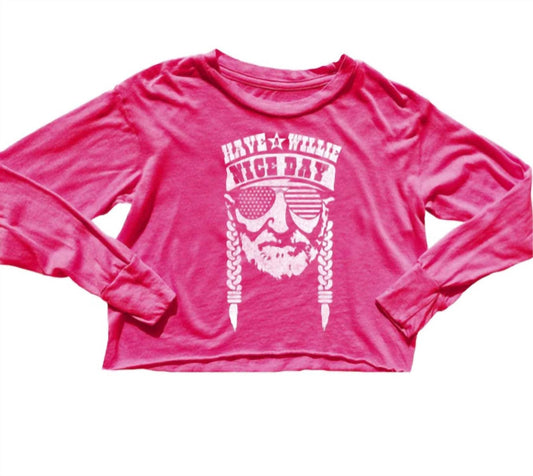 Girls Willie Nelson Tee