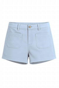 Another Love - Women's Carlise Raindrop Patch Pocket Shorts