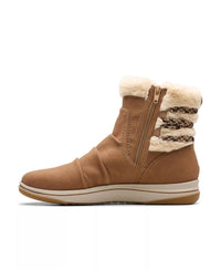 Clarks - Women's Breeze Cozy Ankle Boots