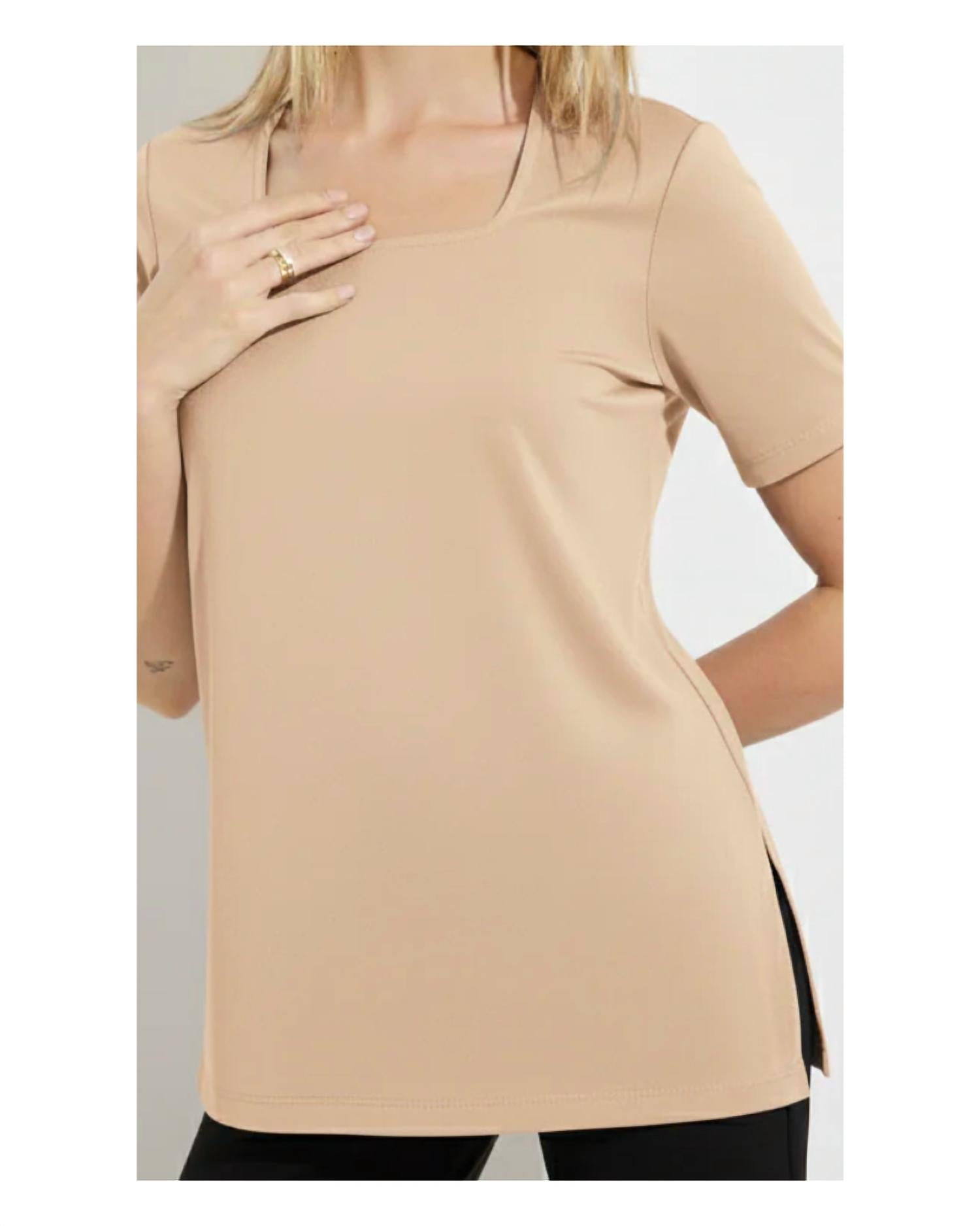Joseph Ribkoff - Double Layer Square Neck Top