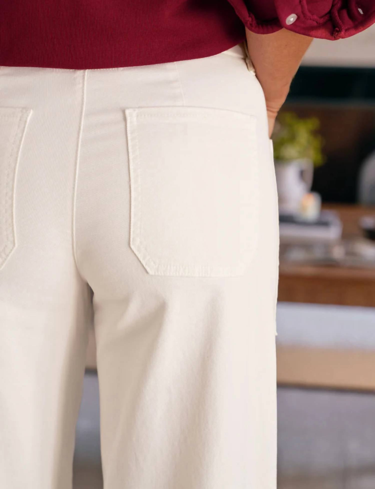 Frank & Eileen - Women's Limerick Wide-leg Carpenter Pant