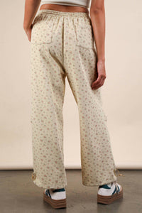 Very J - Floral Print Pants
