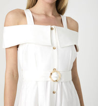 French Connection - Fluid Rayon Midi Dress