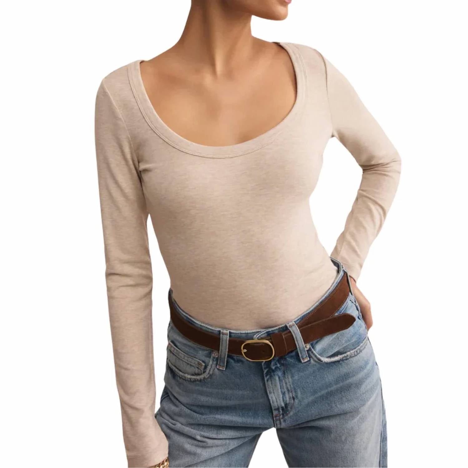Z Supply - Second Skin Scoop Neck Top