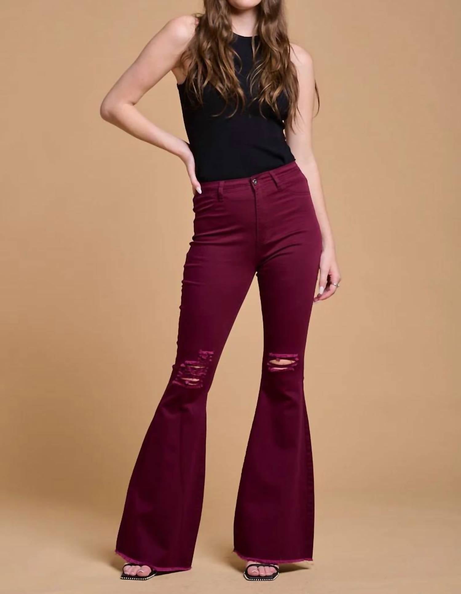 Denim Zone - Style Flare Jeans