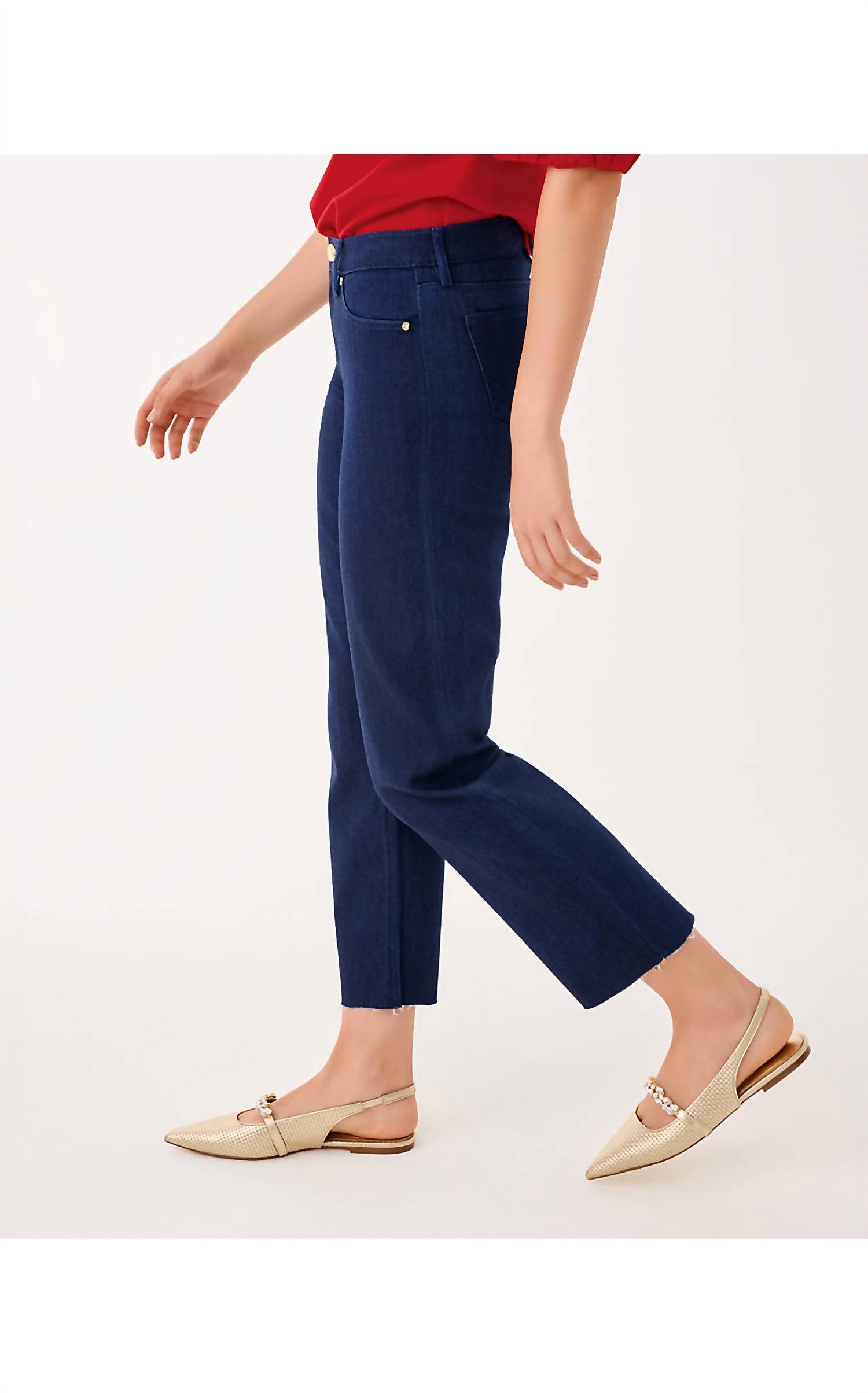 Lilly Pulitzer - Lindessa High Rise Crop Jeans