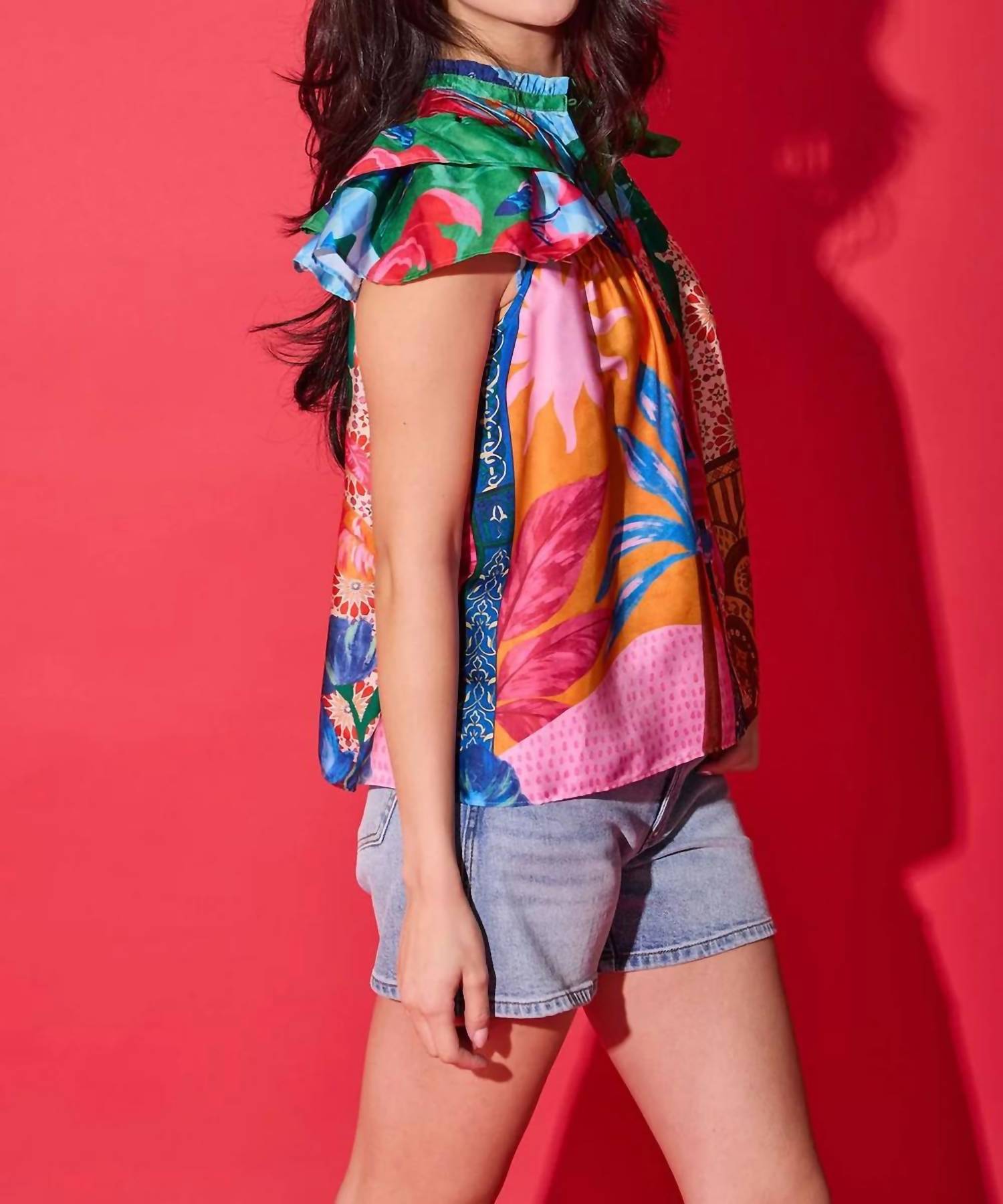 Alden Adair - Mattie Cap Sleeve Top
