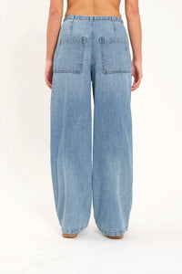 Daze - Women's Jetset Jogger Drawcord Wide Leg Jean