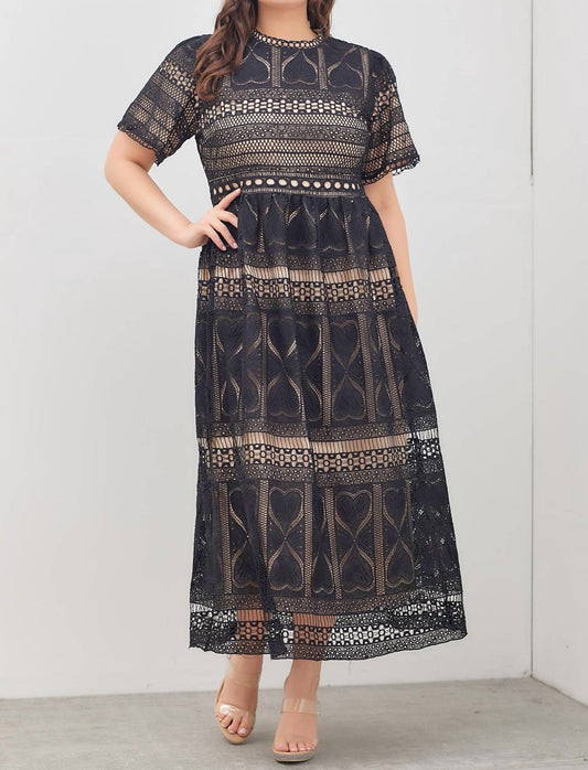 Polagram - Worth Your While Lace Dress