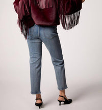 BLUE REVIVAL Dancing In The Moon Jacket in the moon jacket in midnight merlot - women's jacket - alternate view