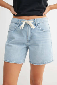Jbd. - Lightweight Tie Waist Longer Shorts