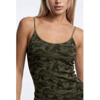 Nikibiki - Camo Scoop Neck Seamless Camisole