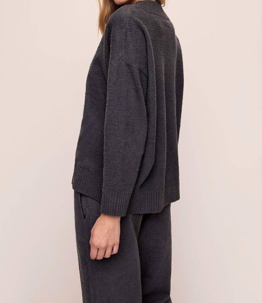 Eberjey - Boucle Boyfriend Oversized V-neck Sweater