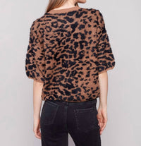 Charlie B - Balloon Elbow Sleeve Knit Sweater