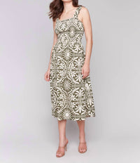 Charlie B - Printed Sleeveless Midi Dress