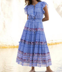Oliphant - Cinched Flirty Midi Dress