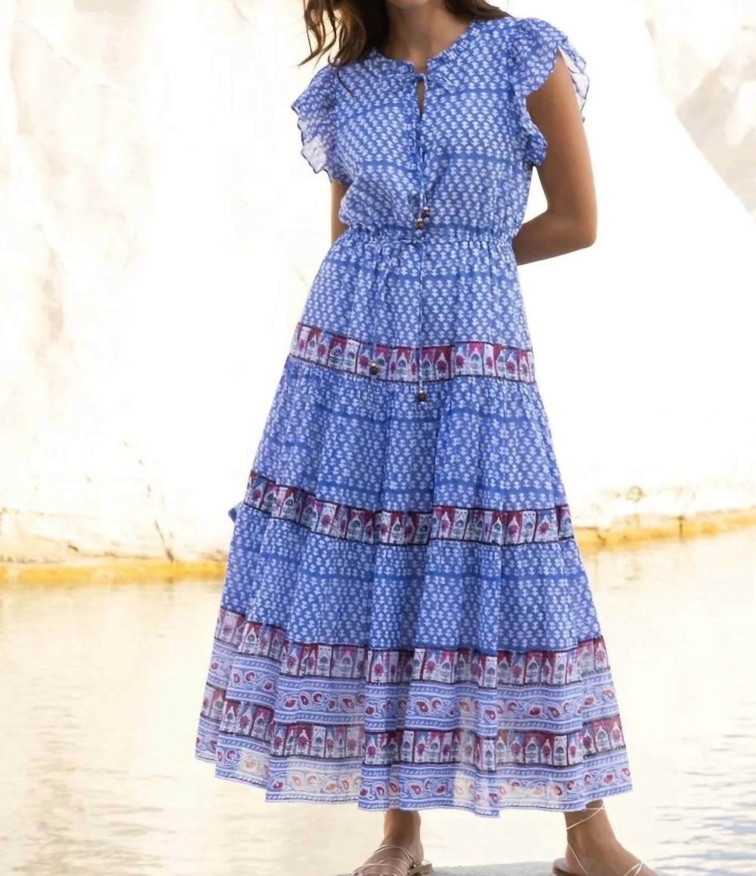 Oliphant - Cinched Flirty Midi Dress