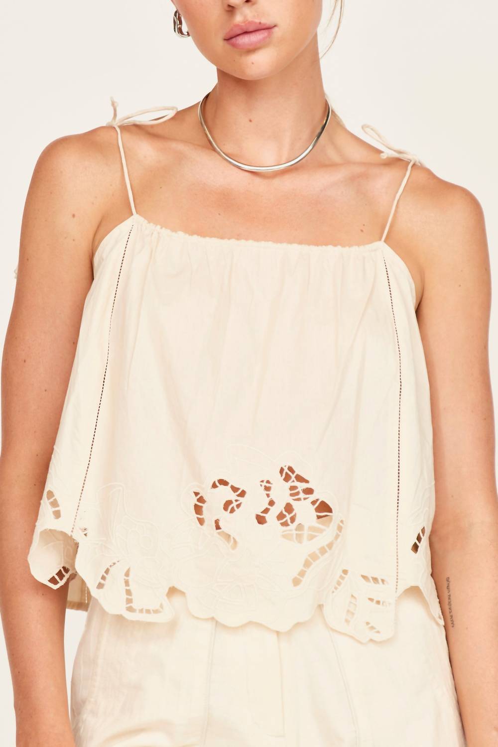 Mirth - Goa Cutwork Tank