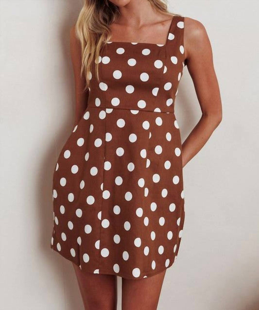 One & Only - Polka Dot Mini Dress