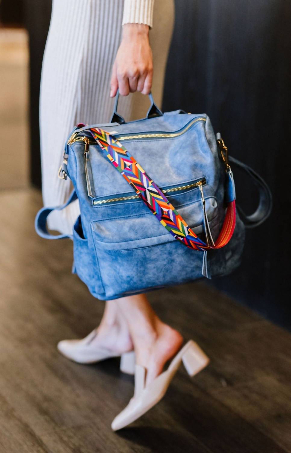 Modern + Chic - Women's Brielle Convertible Bag