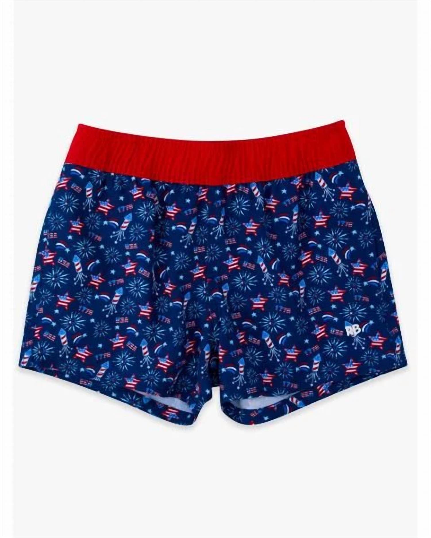 Rufflebutts - Boy's Boom Performance Hybrid Swim Trunk