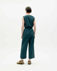 Thinking Mu - Seersucker Winona Jumpsuit