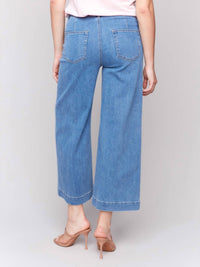 Charlie B - Patch Pocket Flare Jeans