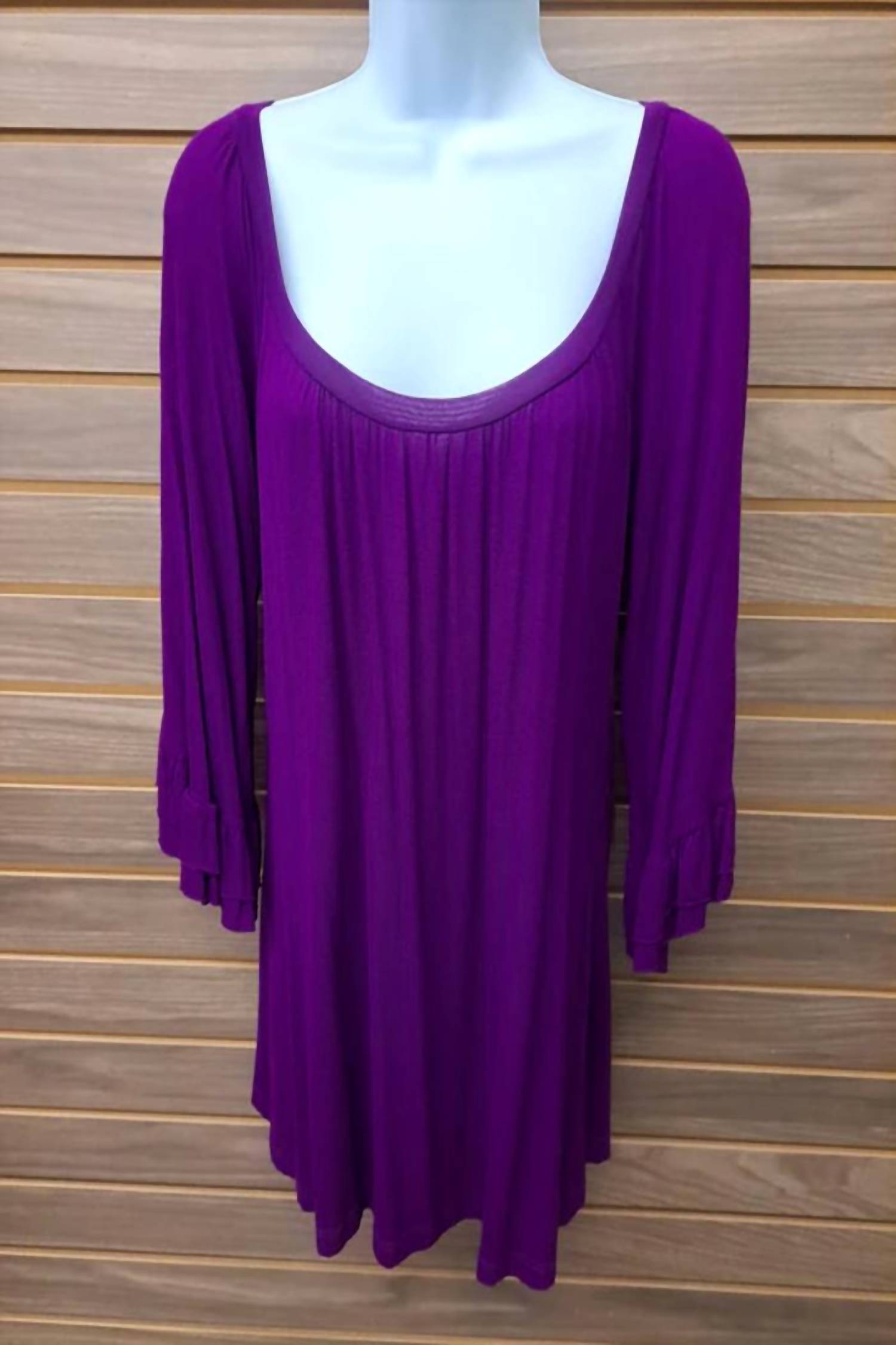 Casa Lee - Women's Ruffle Sleeve Top