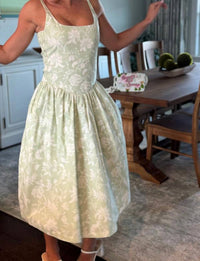Mint - Garden Julep Midi Dress