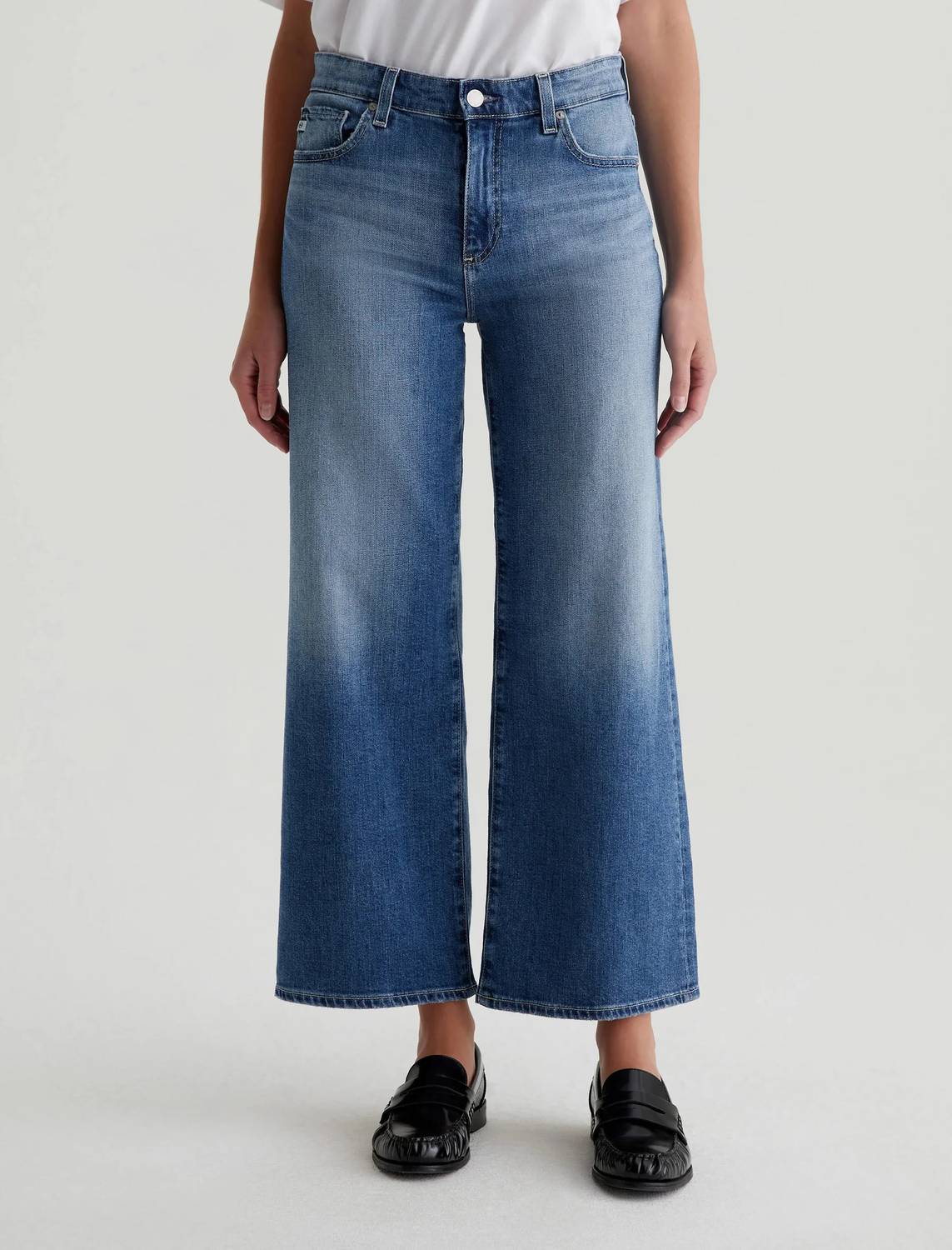 Ag Jeans - Saige wide leg crop Jean