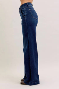 Judy Blue - Women's Wide Leg High Waist Trouser