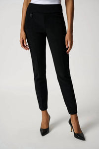 Joseph Ribkoff Classic Tailored Slim Pants in black - women's pants