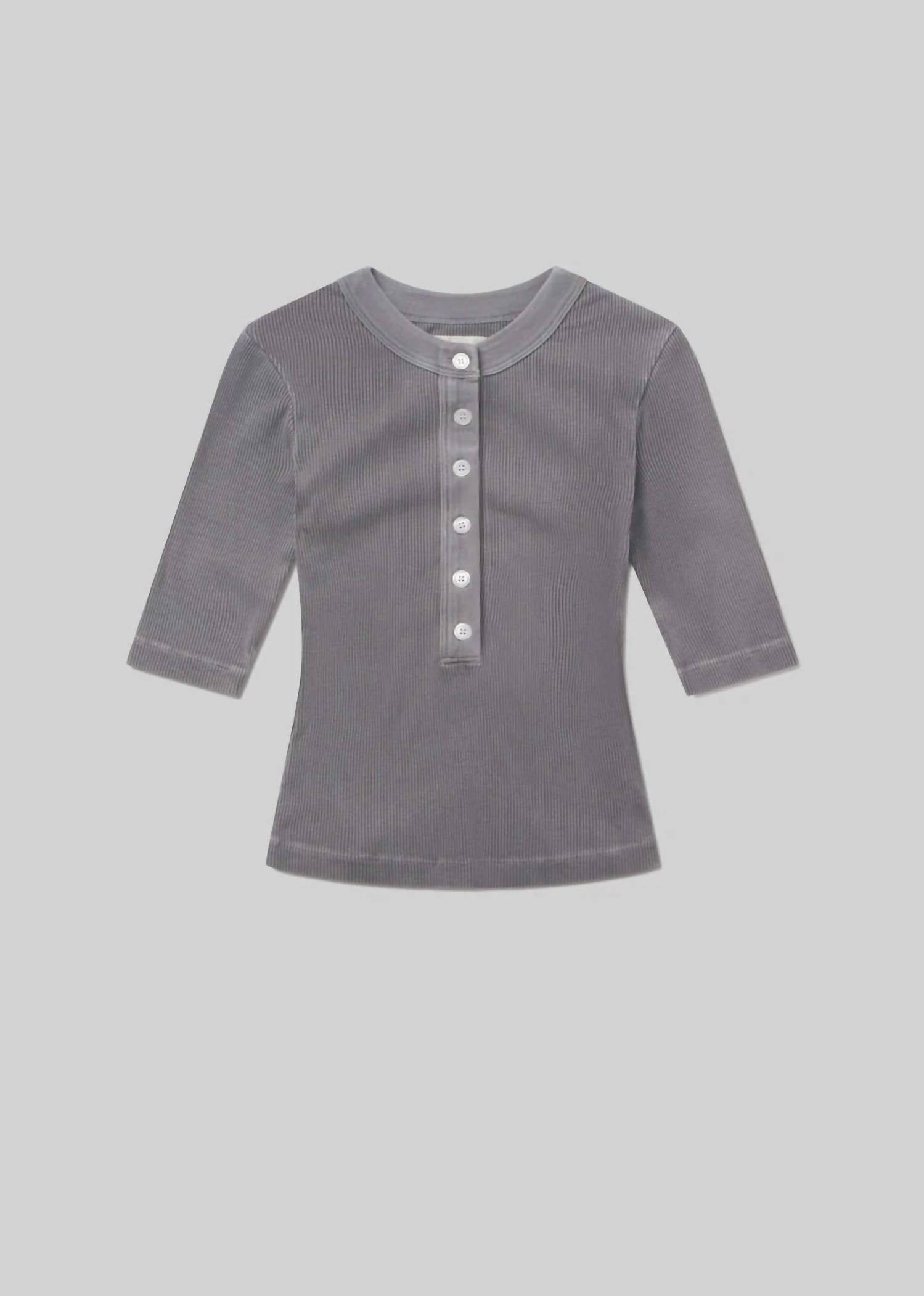Citizens Of Humanity - Women's Balboa Nali Short Sleeve Henley Top