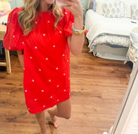 Pinch - Star Embroidered Dress