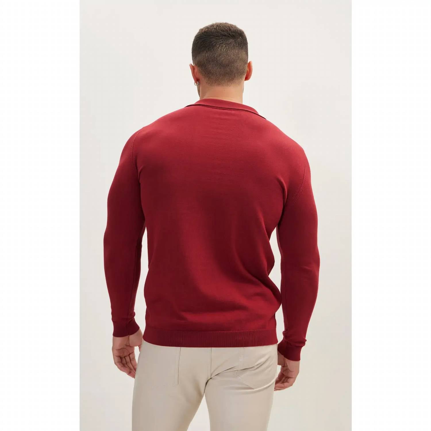 Ron Tomson - Johnny Collar Sweater Polo
