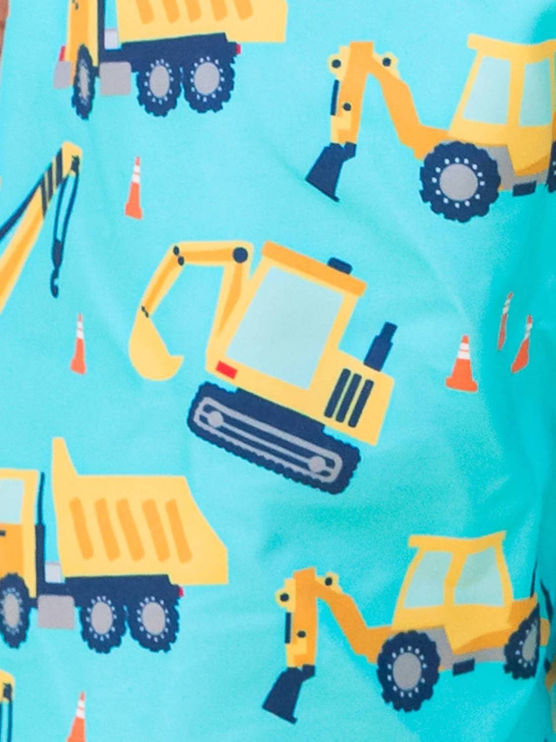Rufflebutts - Boy's Under Construction Swim Trunks