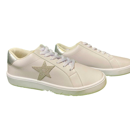 Makers - Women's Rhinestone Star Sneakers